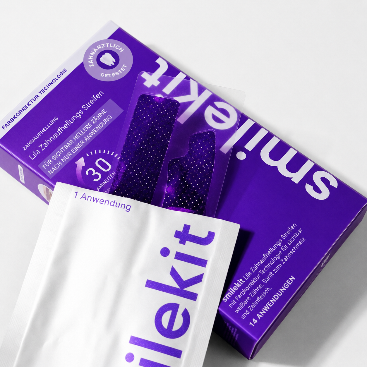 Whitening-Strips - Zahnaufhellungsstreifen