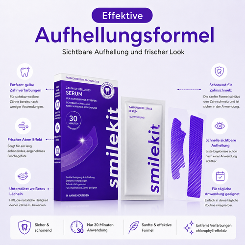 Whitening-Strips - Zahnaufhellungsstreifen