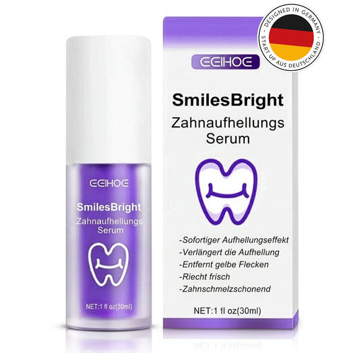 Zahnaufhellungs Serum - Für sichtbar weißere Zähne